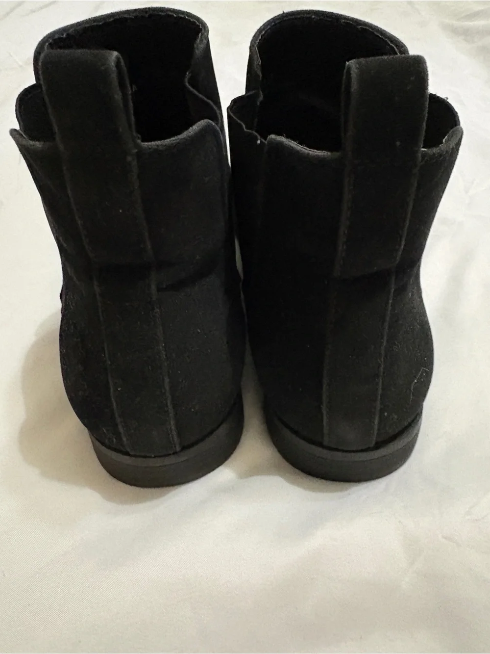 ASOS black suede